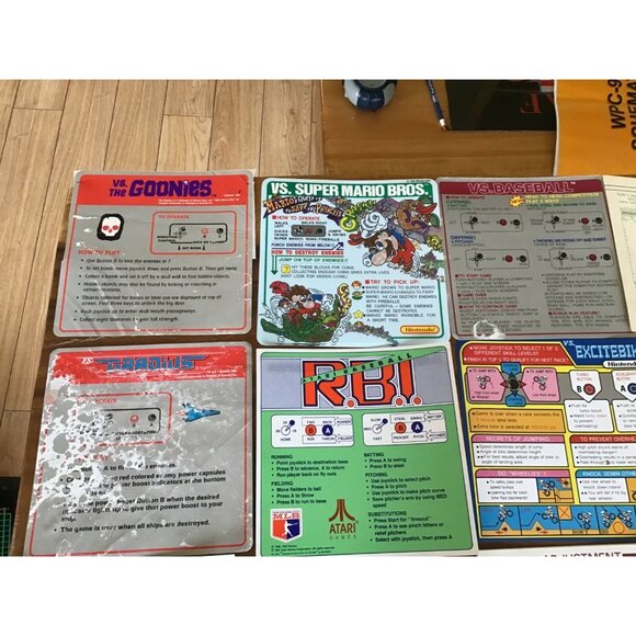 Vintage ORIGINAL NINTENDO Gun & Unisystem Kit Manual W/Inserts - Picture 3 of 12